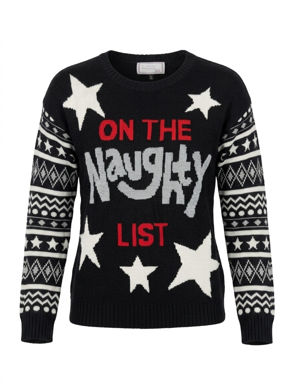 Derek Heart 'On The Naughty List' Holiday Sweater